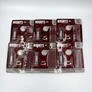 Lot of 12 Pieces Hershey's Lip Balms & Keychains/Holders